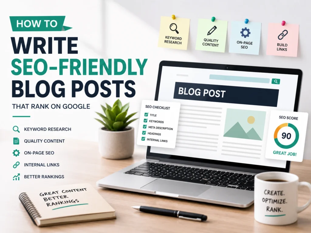 how to write SEO-friendly blog posts